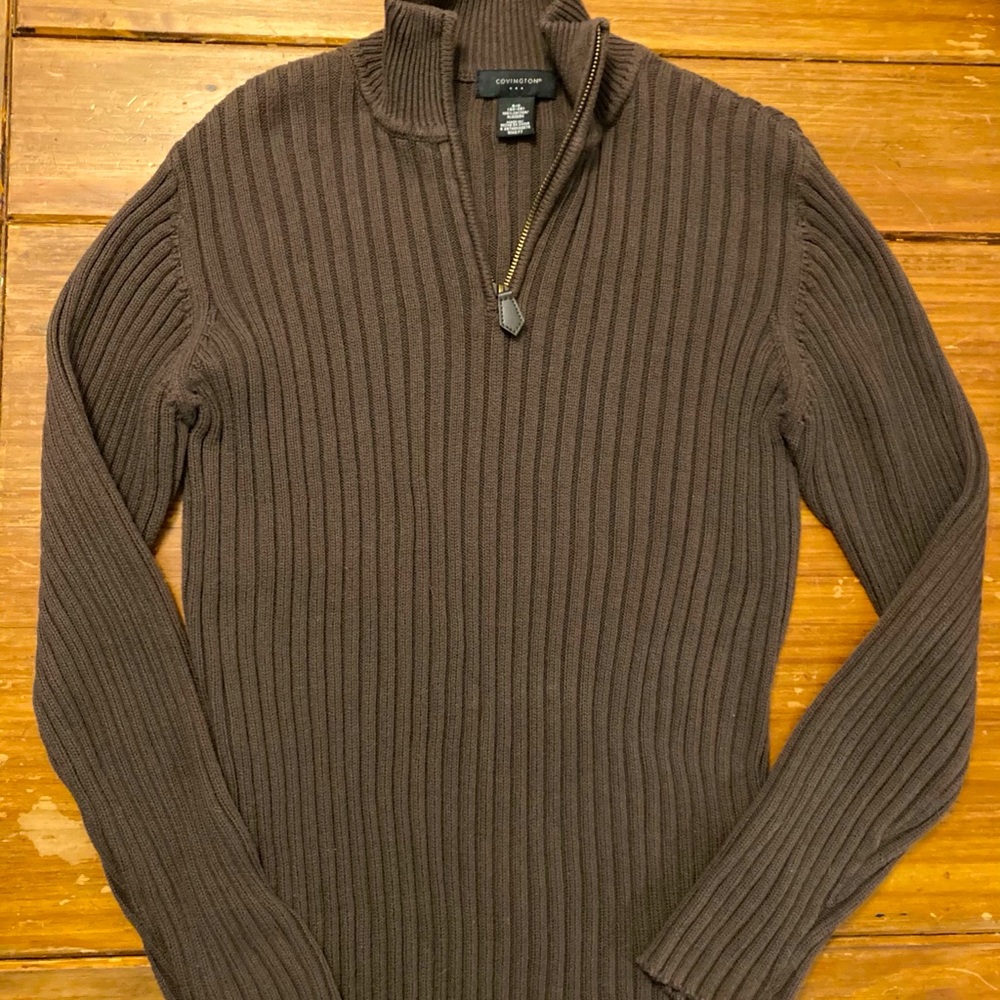 Quarter zip sweater
